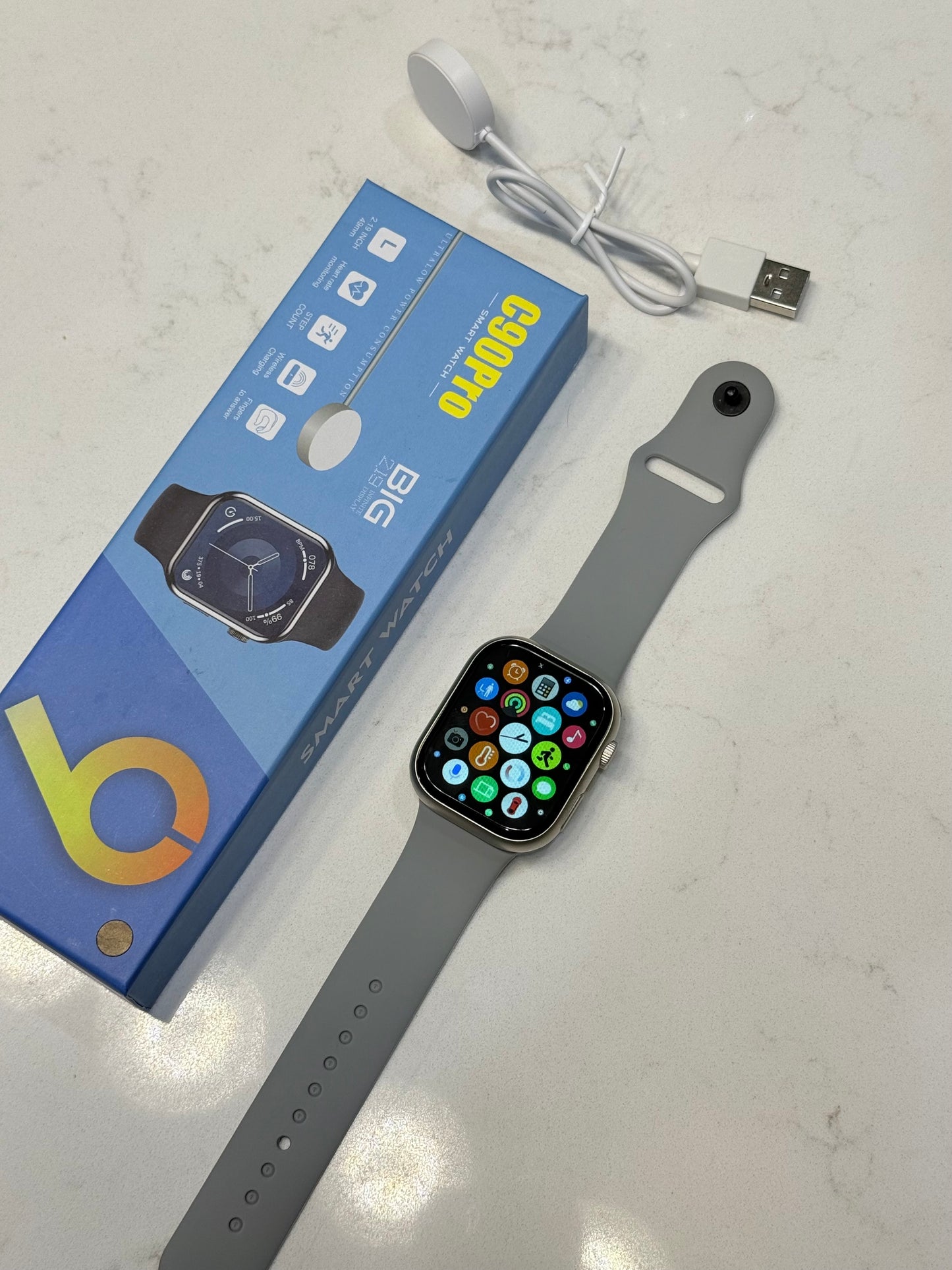 Smartwatch with Bluetooth Calling & Advanced Fitness Tracking - Stay Connected & Active - SuperHub