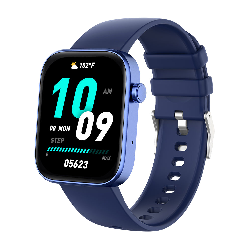 COLMi P71 Smartwatch - Navy Blue | Advanced Heart Rate Monitoring & Step Tracking - SuperHub