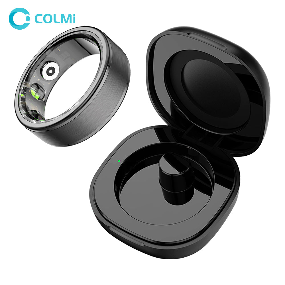 COLMI R03 Smart Ring w/Charging Compartment- Heart Rate Monitor & Activity Tracker - SuperHub
