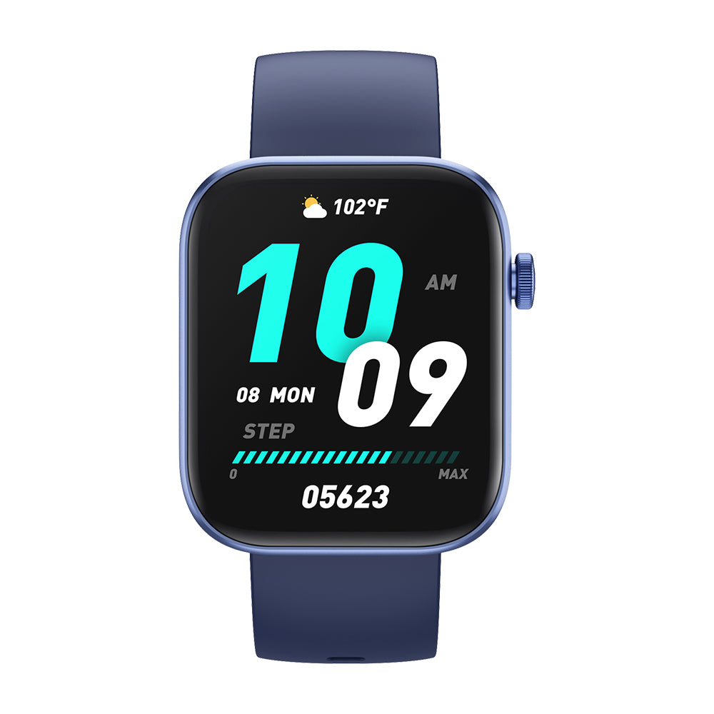 COLMi P71 Smartwatch - Navy Blue | Advanced Heart Rate Monitoring & Step Tracking - SuperHub