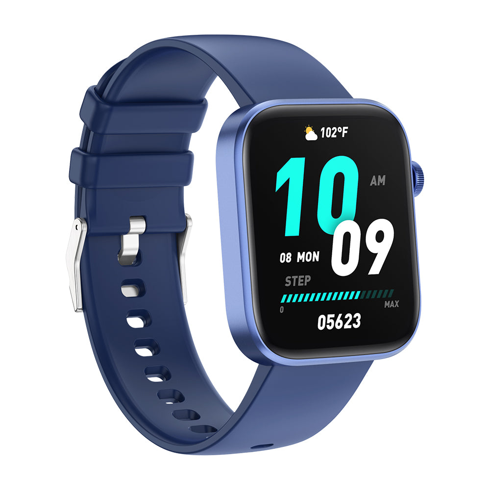 COLMi P71 Smartwatch - Navy Blue | Advanced Heart Rate Monitoring & Step Tracking - SuperHub