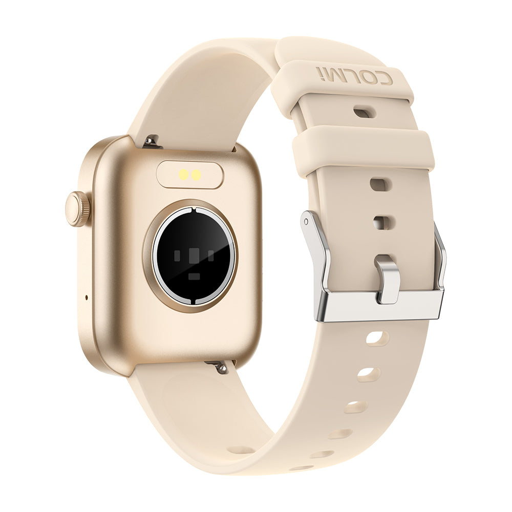 COLMi P71 Smartwatch - Beige | Advanced Heart Rate Monitoring & Step Tracking - SuperHub