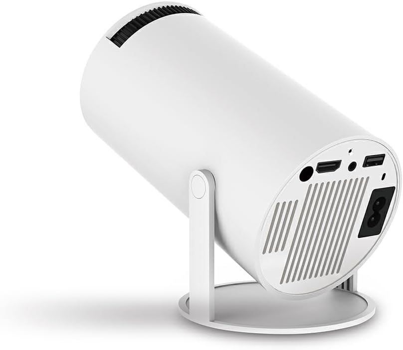 HY300 Projector - Full-HD 1280x720P, 2.4G Wi-Fi, 4K Decoding - SuperHub