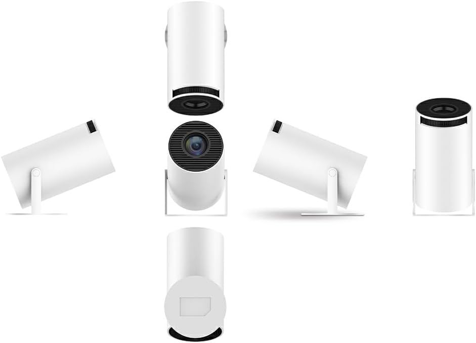 HY300 Projector - Full-HD 1280x720P, 2.4G Wi-Fi, 4K Decoding - SuperHub