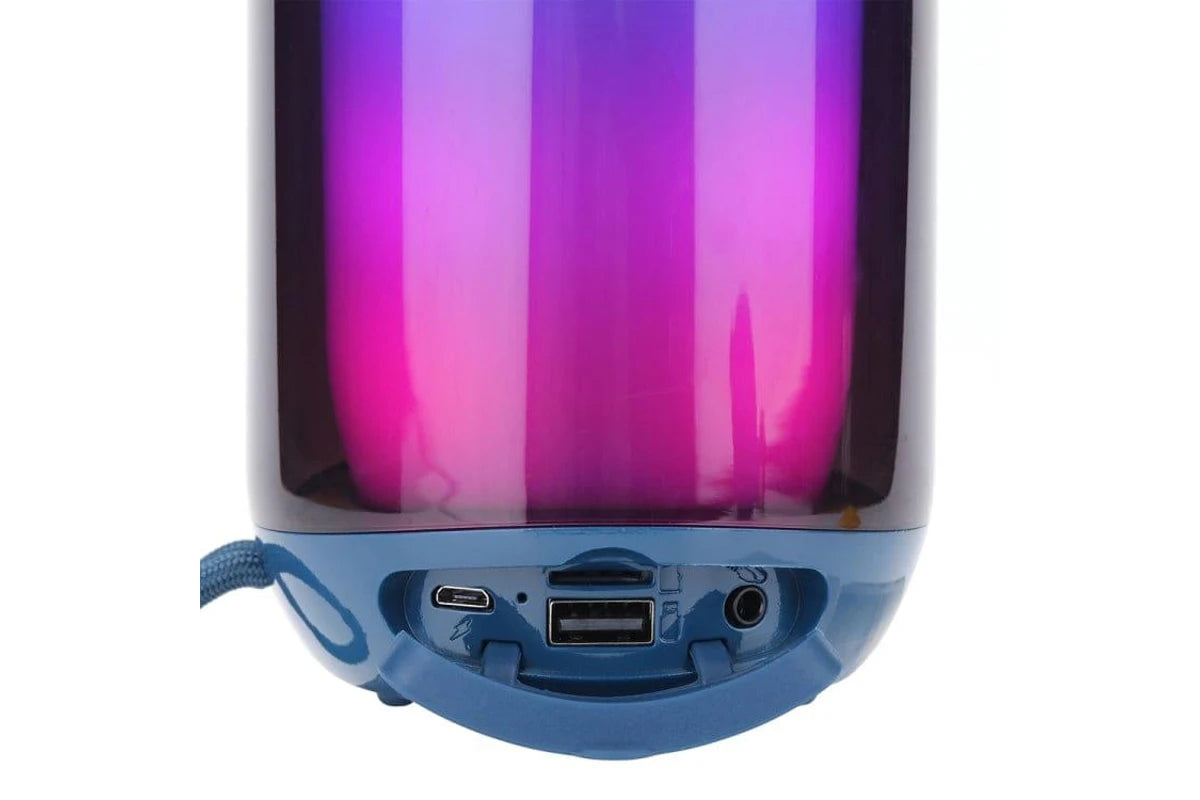 T&G TG651 5W Bluetooth Speaker, LED Lights, 1500mAh Rechargeable Battery - SuperHub