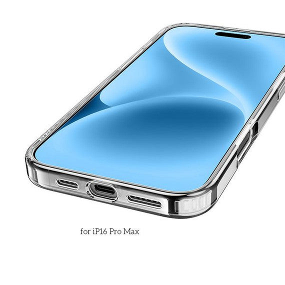 Magnetic Clear Case w/ 4 Corner Air Cushion (MAG) iphone 16 Pro - SuperHub