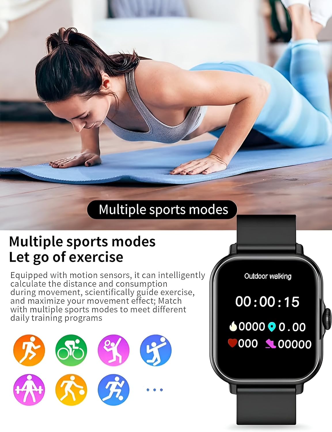 A58 Plus Smart Watch with Luxury Jewellery Gift Set - SuperHub