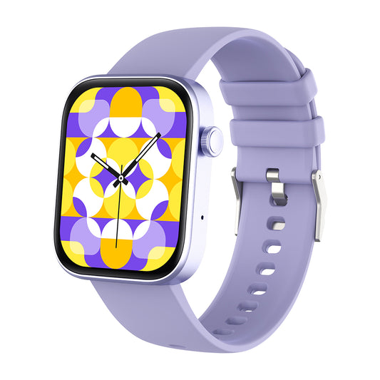 COLMi P71 Smartwatch - Lavender| Advanced Heart Rate Monitoring & Step Tracking - SuperHub