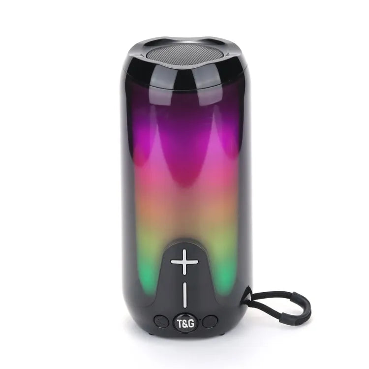 T&G TG651 5W Bluetooth Speaker, LED Lights, 1500mAh Rechargeable Battery - SuperHub