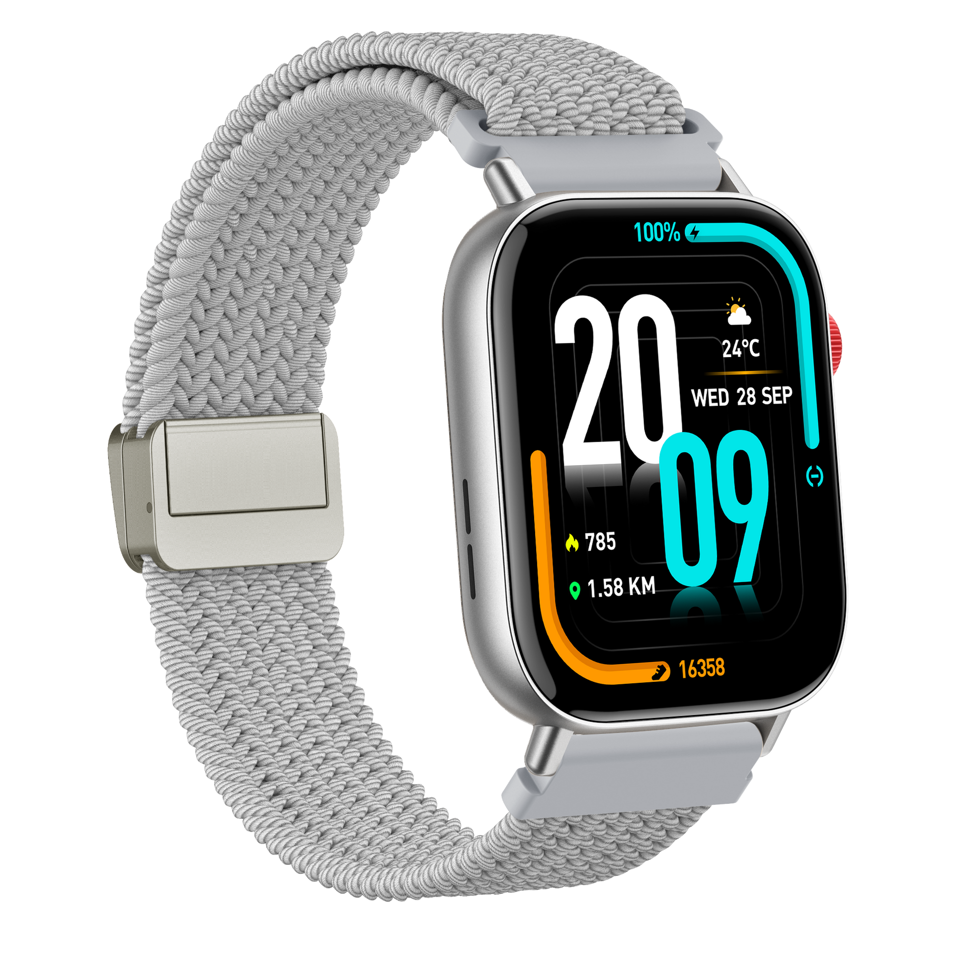 Colmi Smartwatch C8 Max - Enhanced Edition - Moonlight Grey - SuperHub