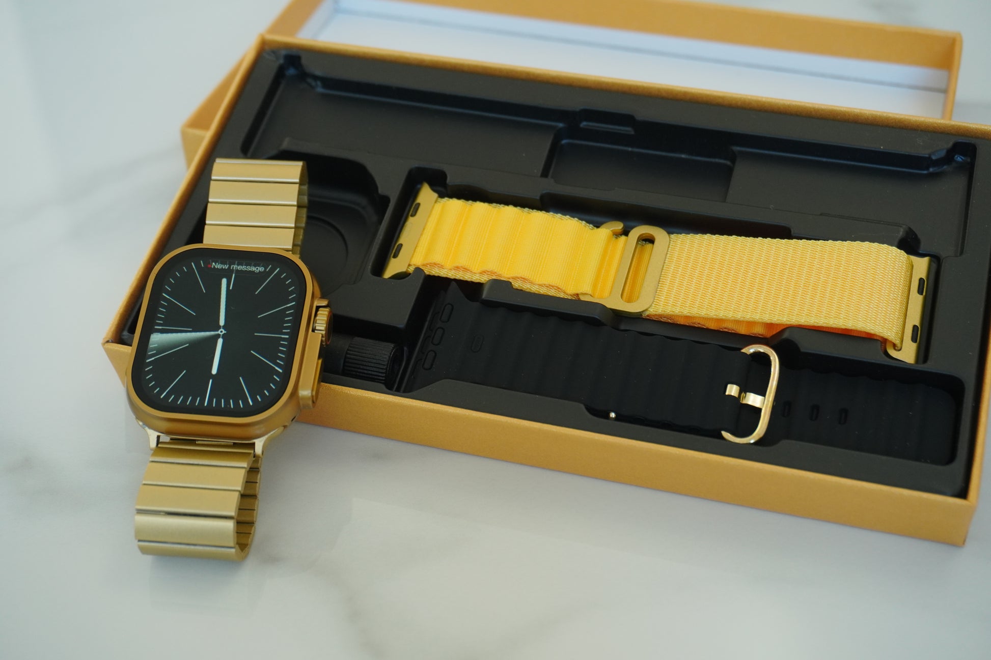 Fendior G9 Ultra Pro Smart Watch - Bluetooth Calling, Health Monitoring & 3 Interchangeable Straps - SuperHub