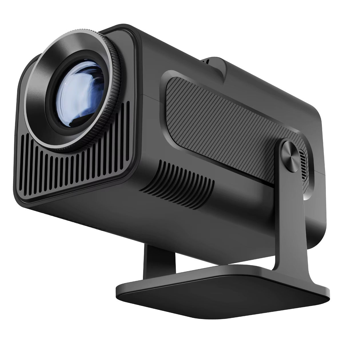 HY320 Projector - WiFi 6, BT 5.0, Android 11 - Native 1080P/4K Decoding - 180° Rotatable - SuperHub