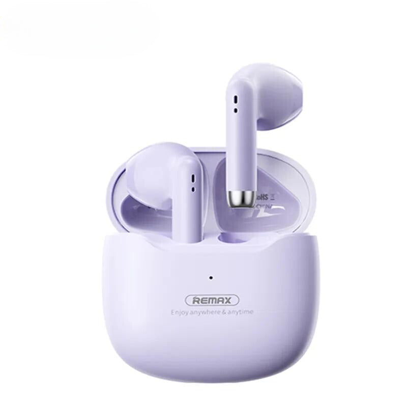 REMAX TWS-19 Mini Wireless Bluetooth Headset - Purple - SuperHub