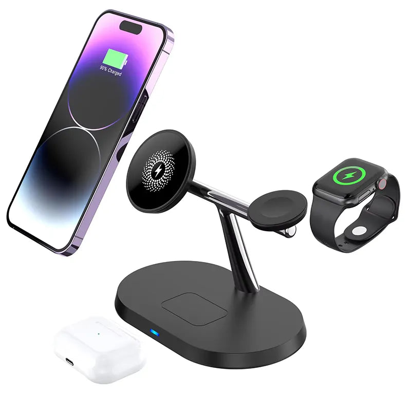 N1 15w Magnetic Wireless Charger 3 in 1 | Charging Station - SuperHub