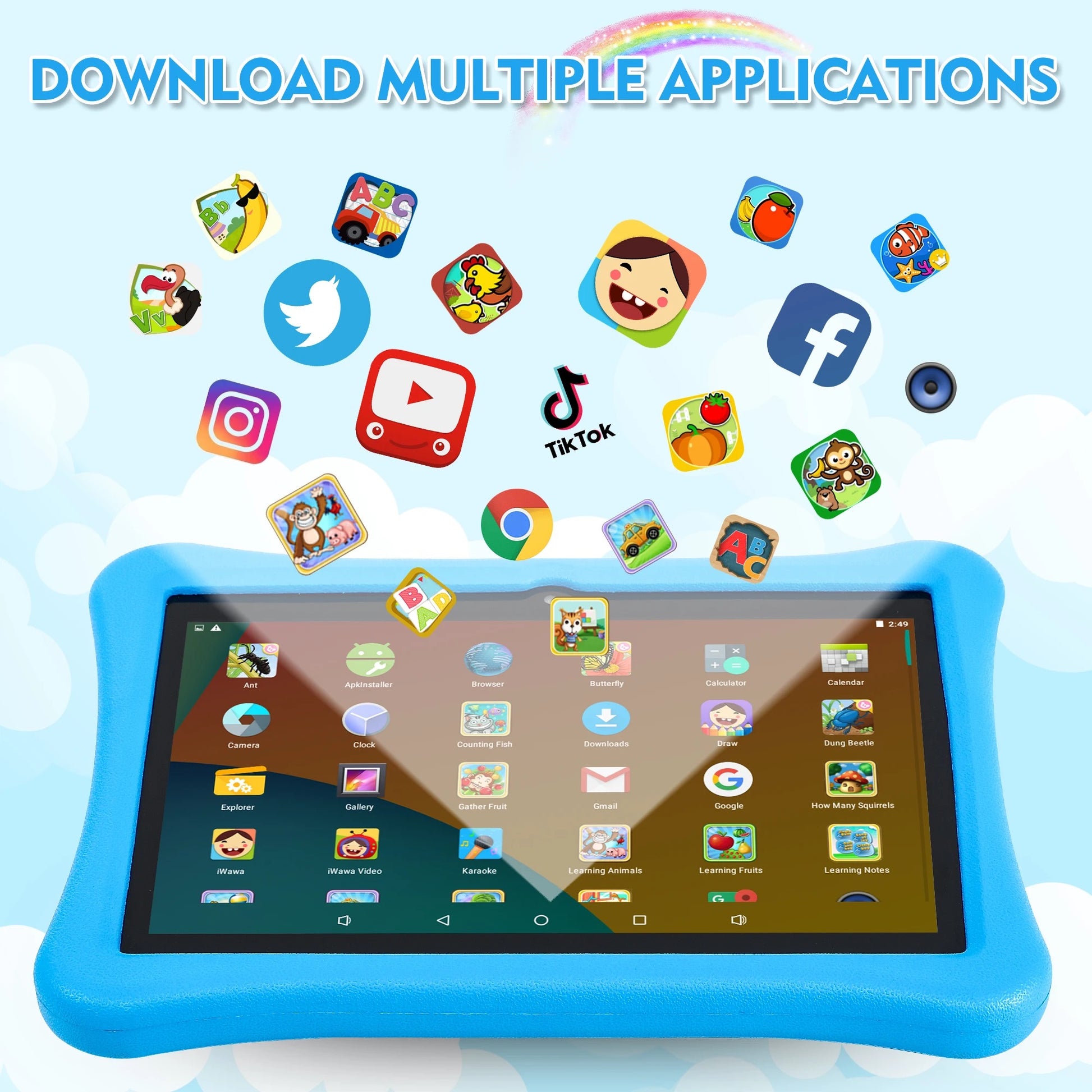 Veidoo 10.1 inch Android Tablet - 4GB RAM AND 64 GB STORAGE - SuperHub