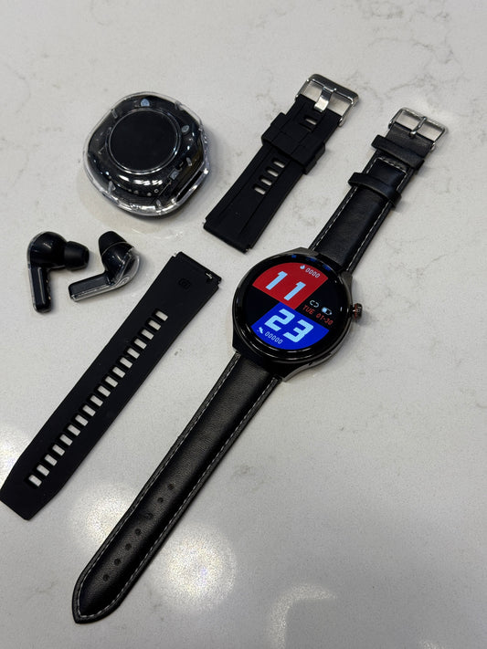 D21 Watch 4 + Earbuds Bundle Set - SuperHub