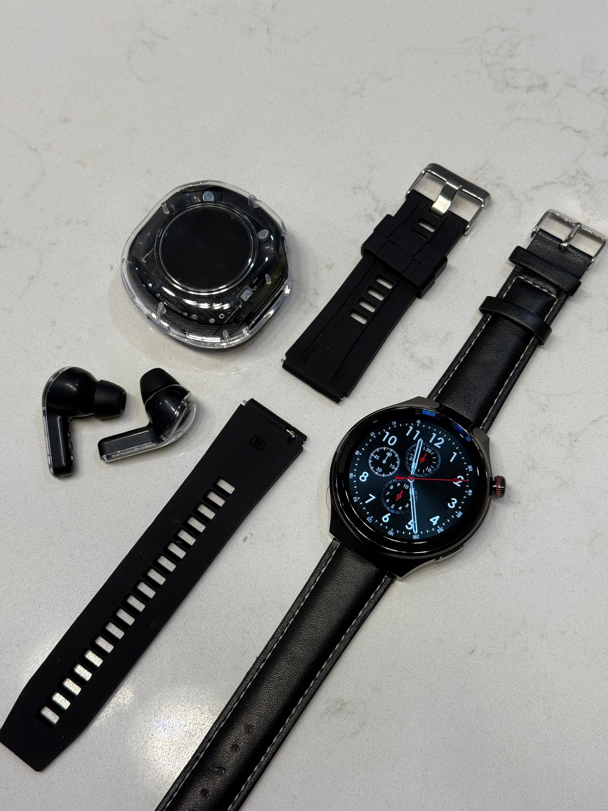 D21 Watch 4 + Earbuds Bundle Set - SuperHub