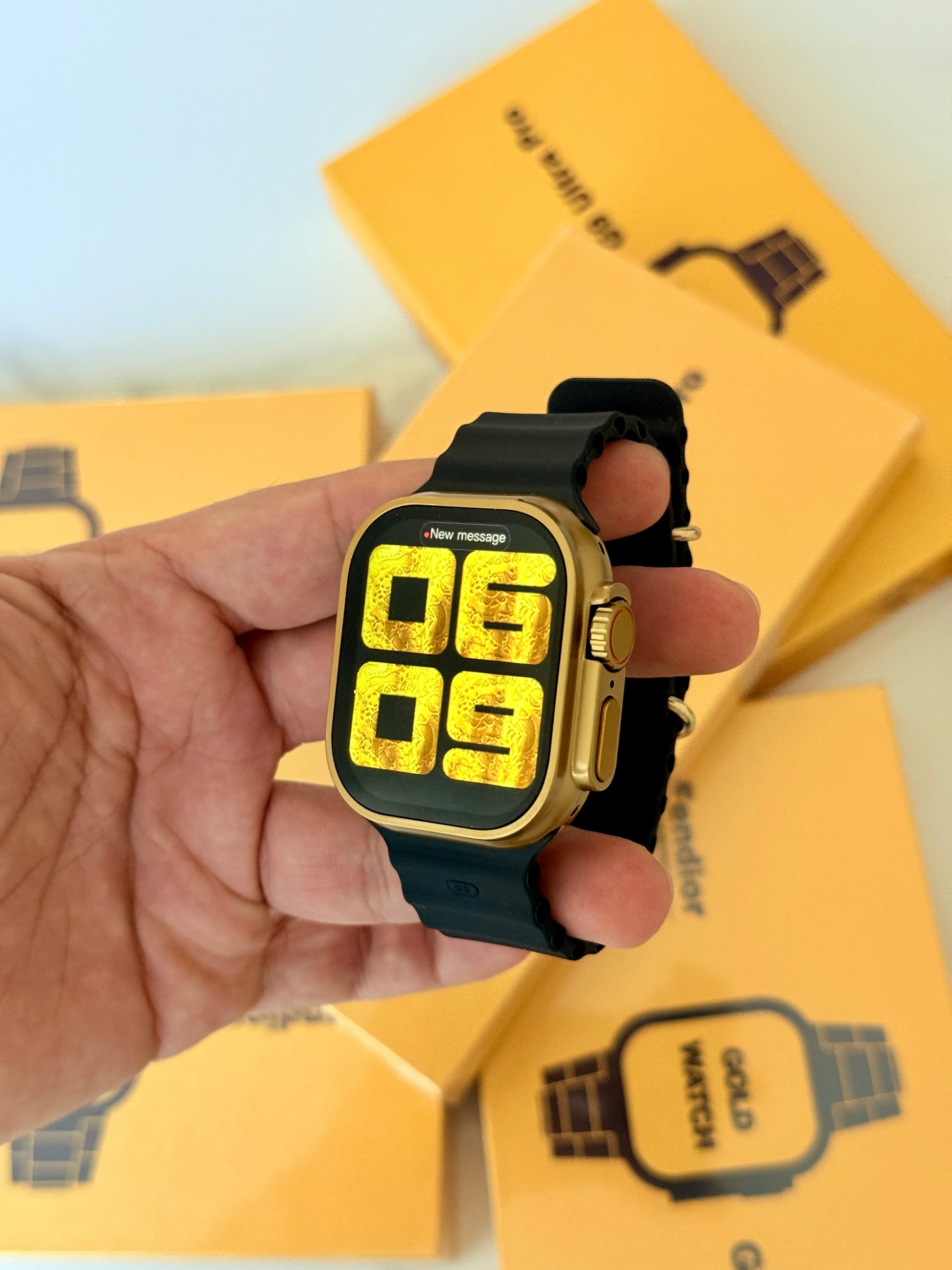 Fendior G9 Ultra Pro Smart Watch - Bluetooth Calling, Health Monitoring & 3 Interchangeable Straps - SuperHub