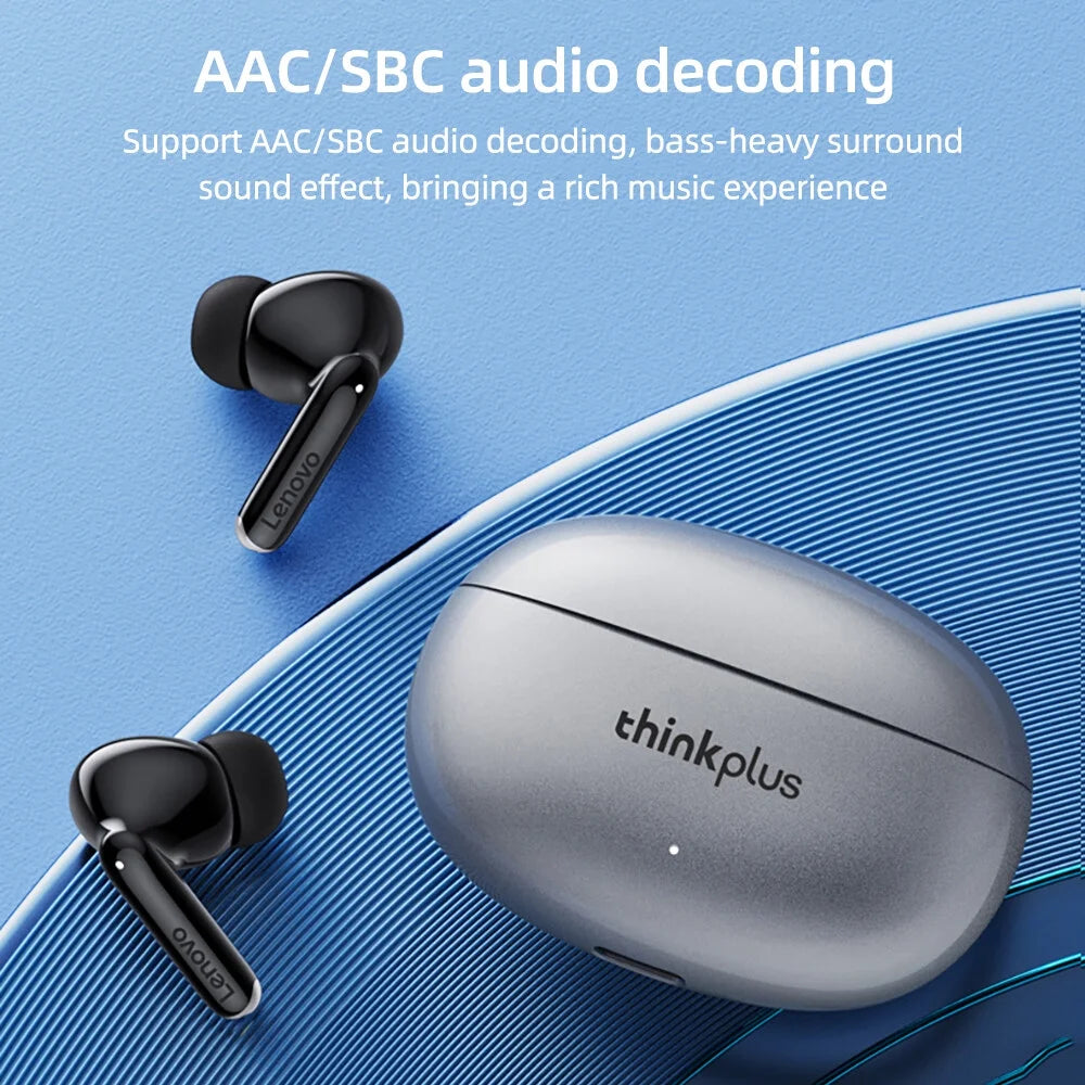 Lenovo XT88 - Bluetooth Wireless Earphones With Charging Case, Inbuilt Microphone - SuperHub