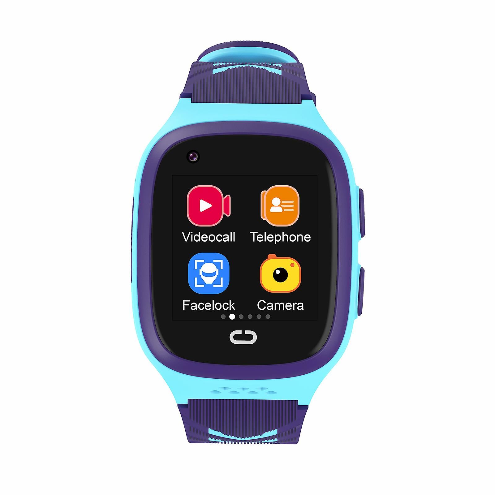 Lt31 Kids Smart Watch, 4g Ip67, Safety Support App For Android And ios, Multifunctional Wristband - Blue - SuperHub