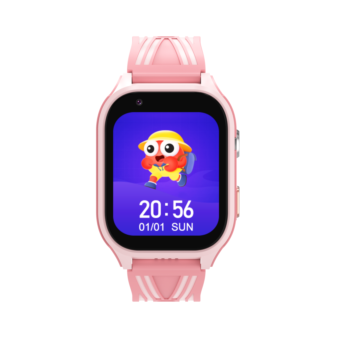 DH18 Kids 4G Smartwatch with GPS Tracking, Video Calls, SOS, Waterproof - Fairy Pink - SuperHub