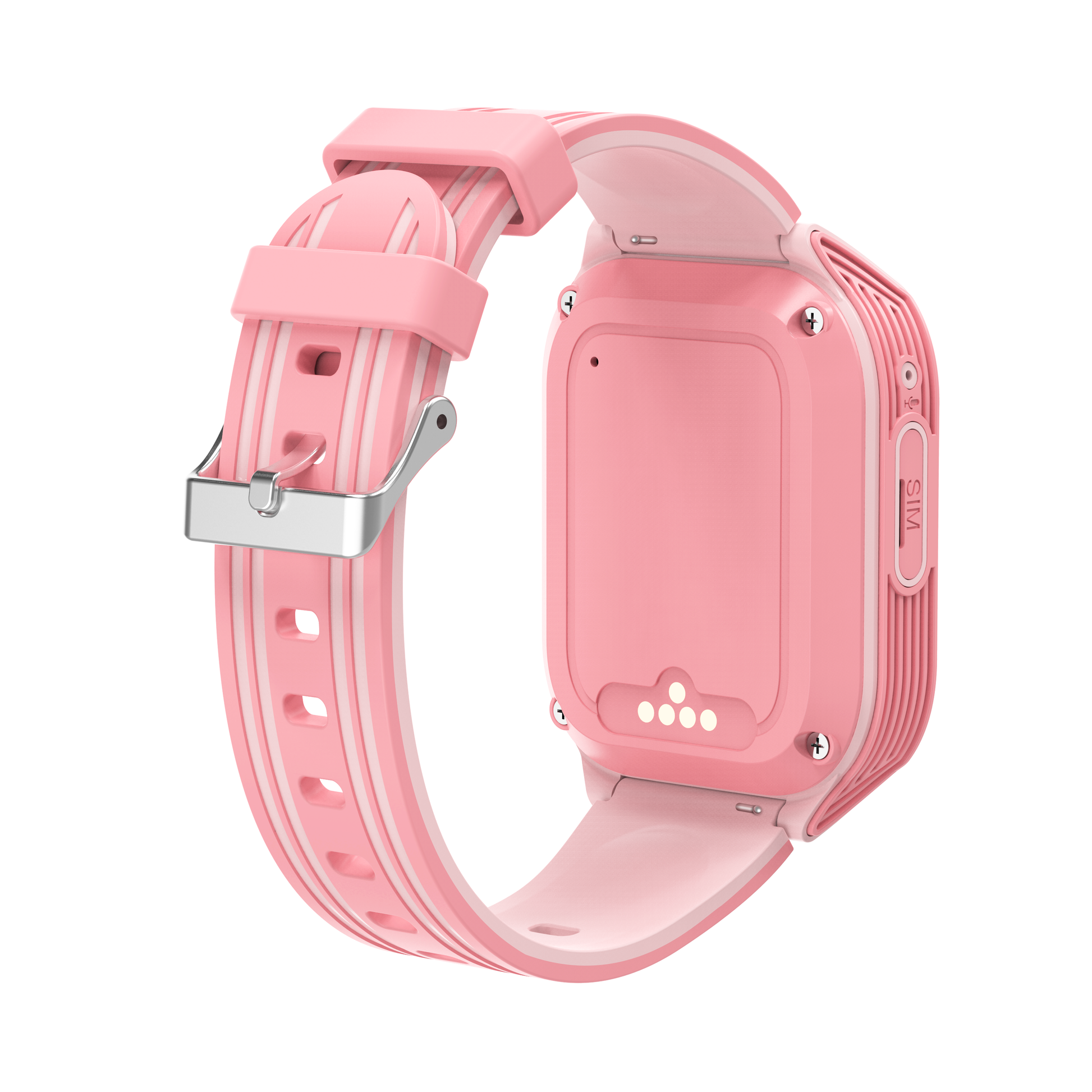 DH18 Kids 4G Smartwatch with GPS Tracking, Video Calls, SOS, Waterproof - Fairy Pink - SuperHub