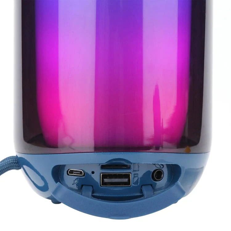T&G TG651 5W Bluetooth Speaker, LED Lights, 1500mAh Rechargeable Battery - SuperHub