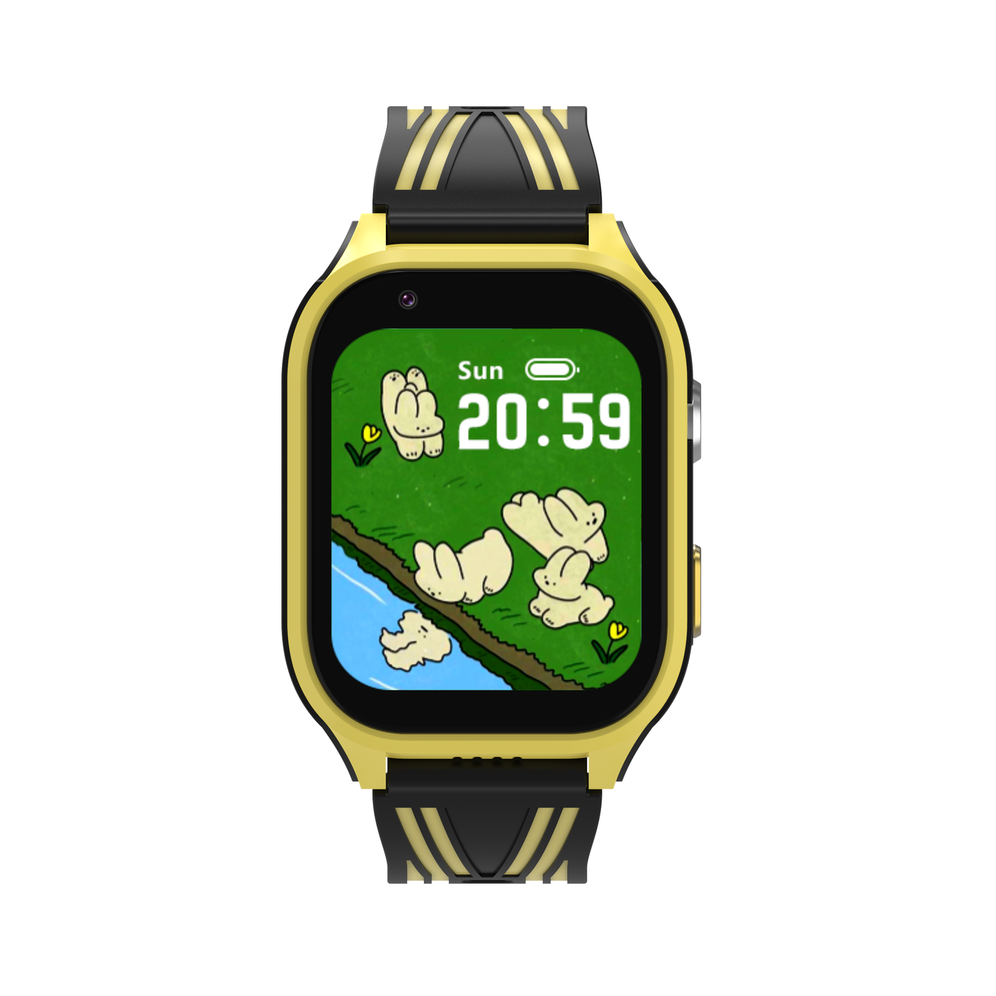 DH18 Kids 4G Smartwatch with GPS Tracking, Video Calls, SOS, Waterproof - Bumble Burst - SuperHub