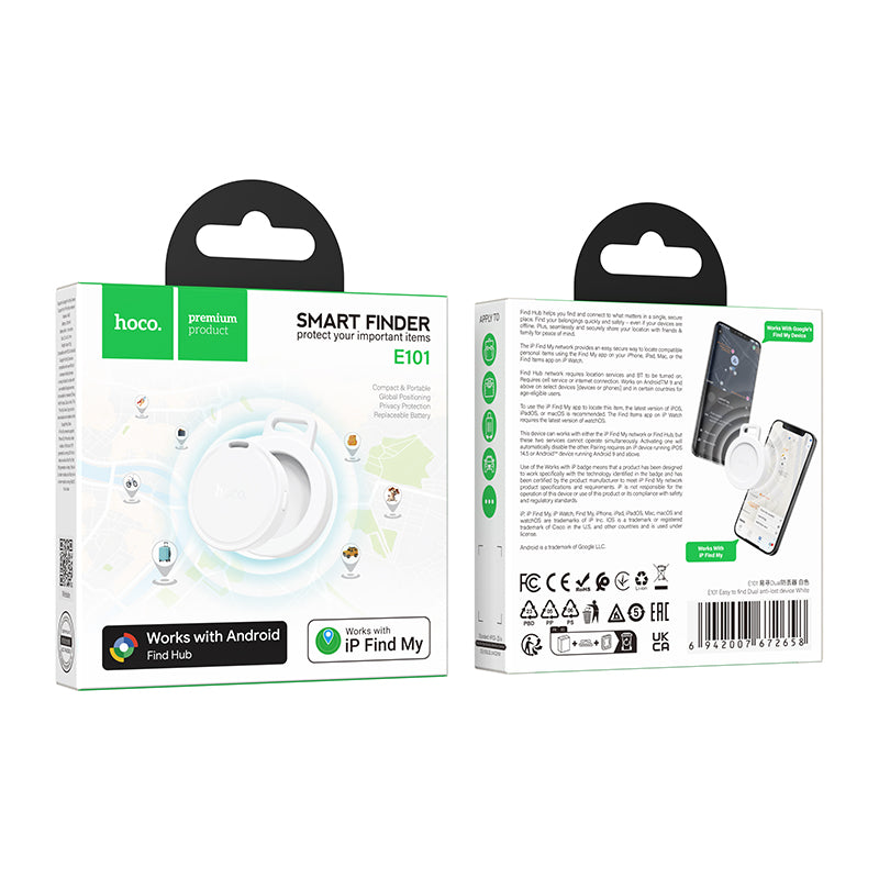 Hoco Universal Wireless Tracker Tag  (E101)