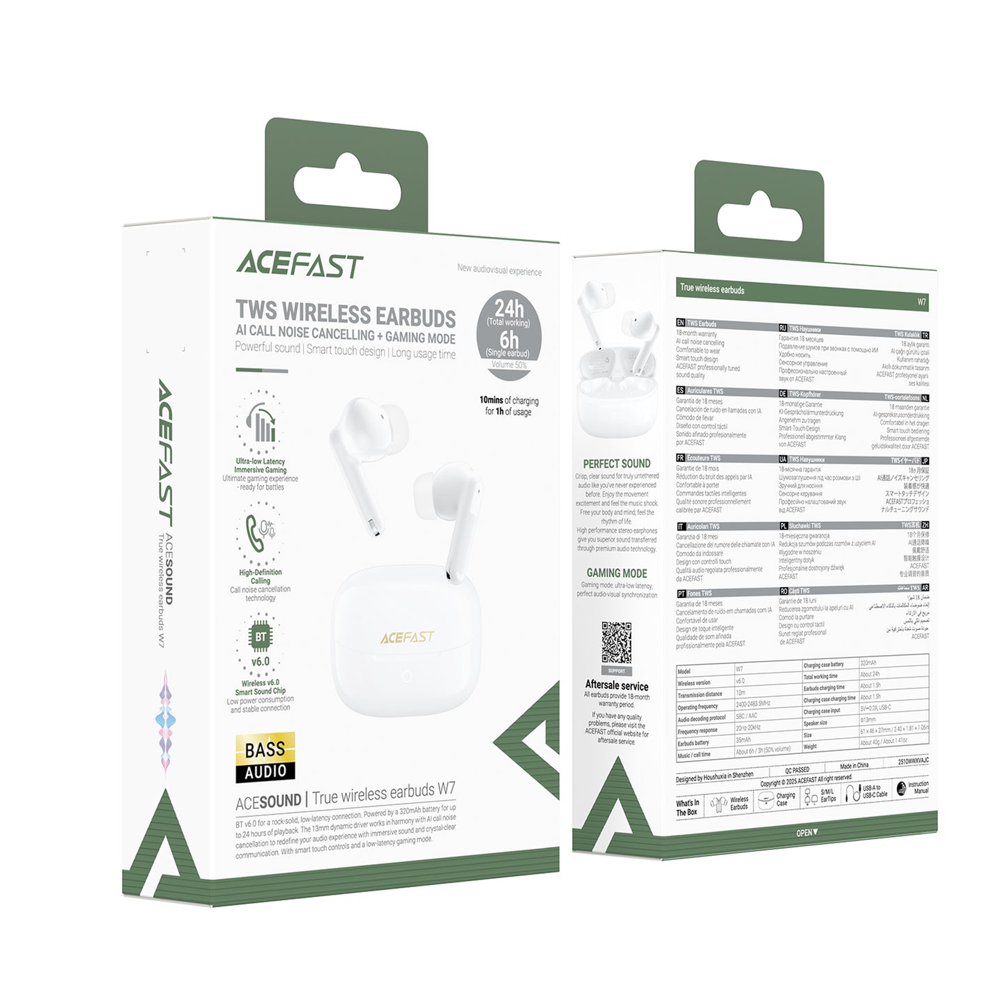 Acefast TWS Deep Base Earbud (W7)