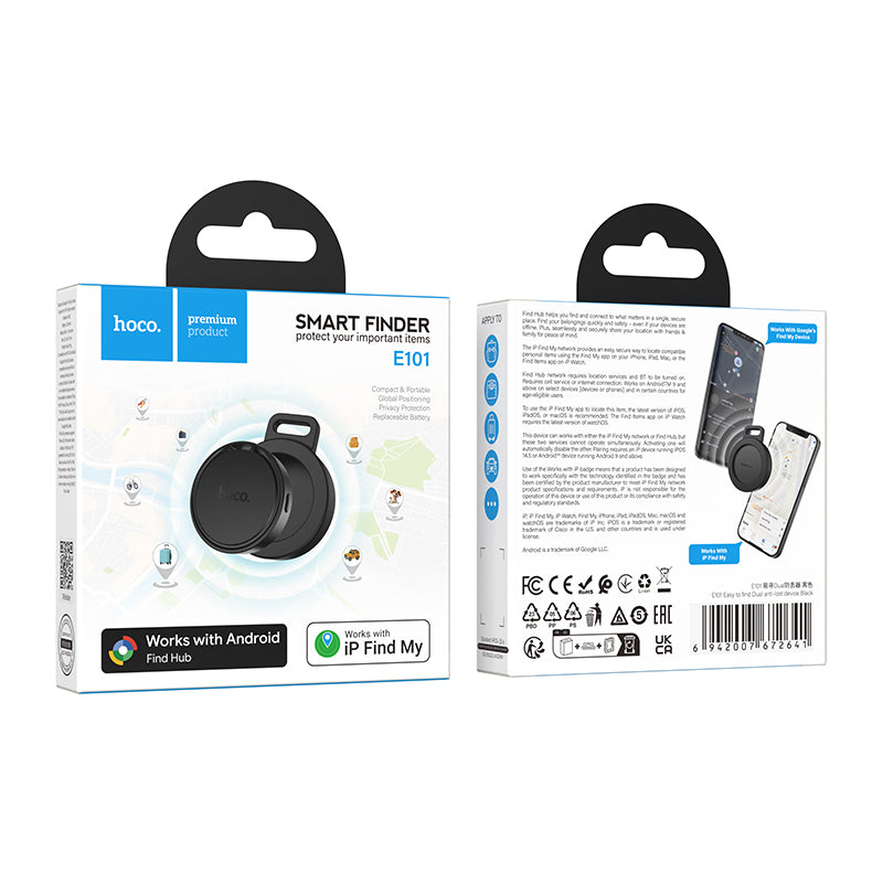 Hoco Universal Wireless Tracker Tag  (E101)