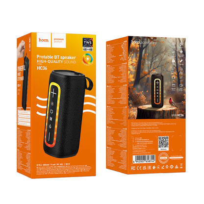 Hoco 10W Bluetooth Speaker with LED light (HC36)