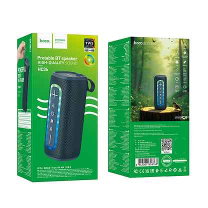 Hoco 10W Bluetooth Speaker with LED light (HC36)