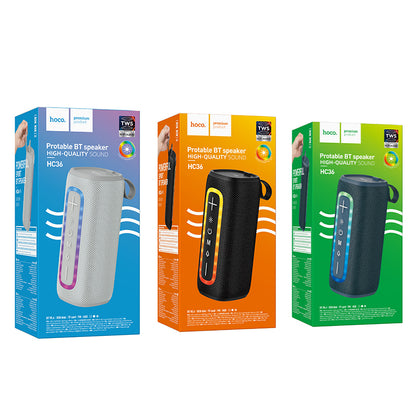 Hoco 10W Bluetooth Speaker with LED light (HC36)