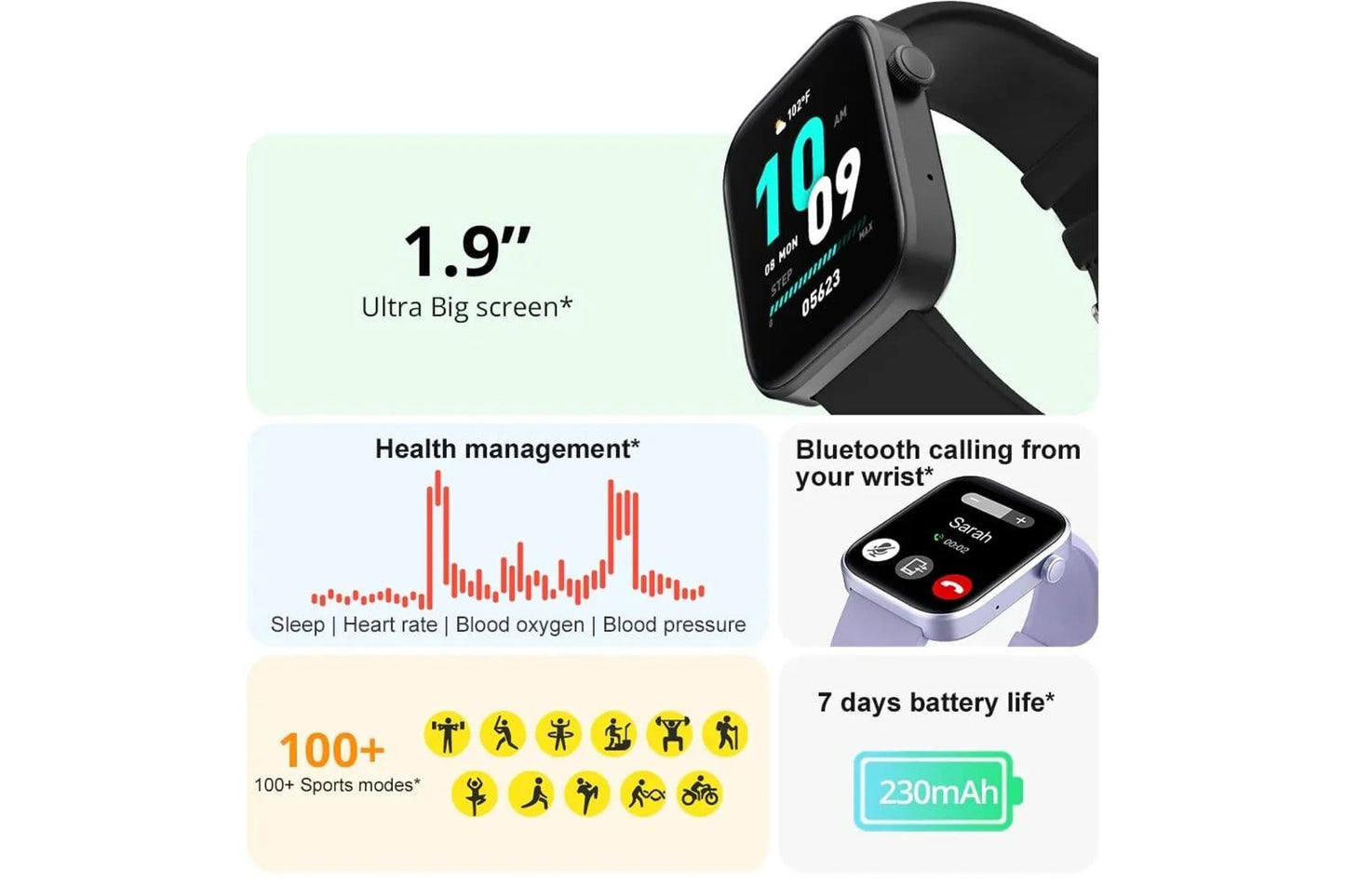 COLMi P71 Smartwatch - Blue