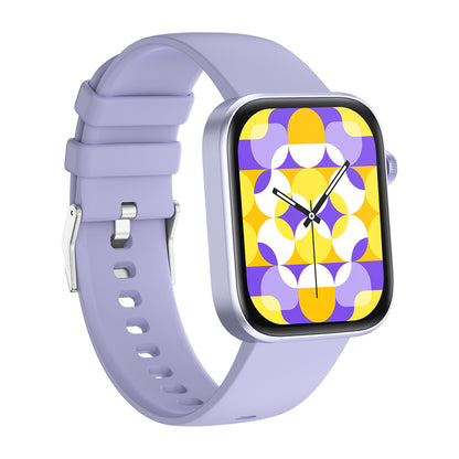 COLMi P71 Smartwatch - Lavender| Advanced Heart Rate Monitoring & Step Tracking