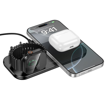 Hoco 15W Ultra Thin 3 in 1 Wireless Charger (CW65)