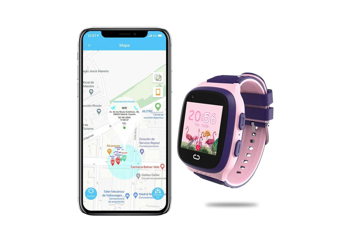 Lt31 Kids Smart Watch, 4g Ip67, Safety Support App For Android And ios, Multifunctional Wristband