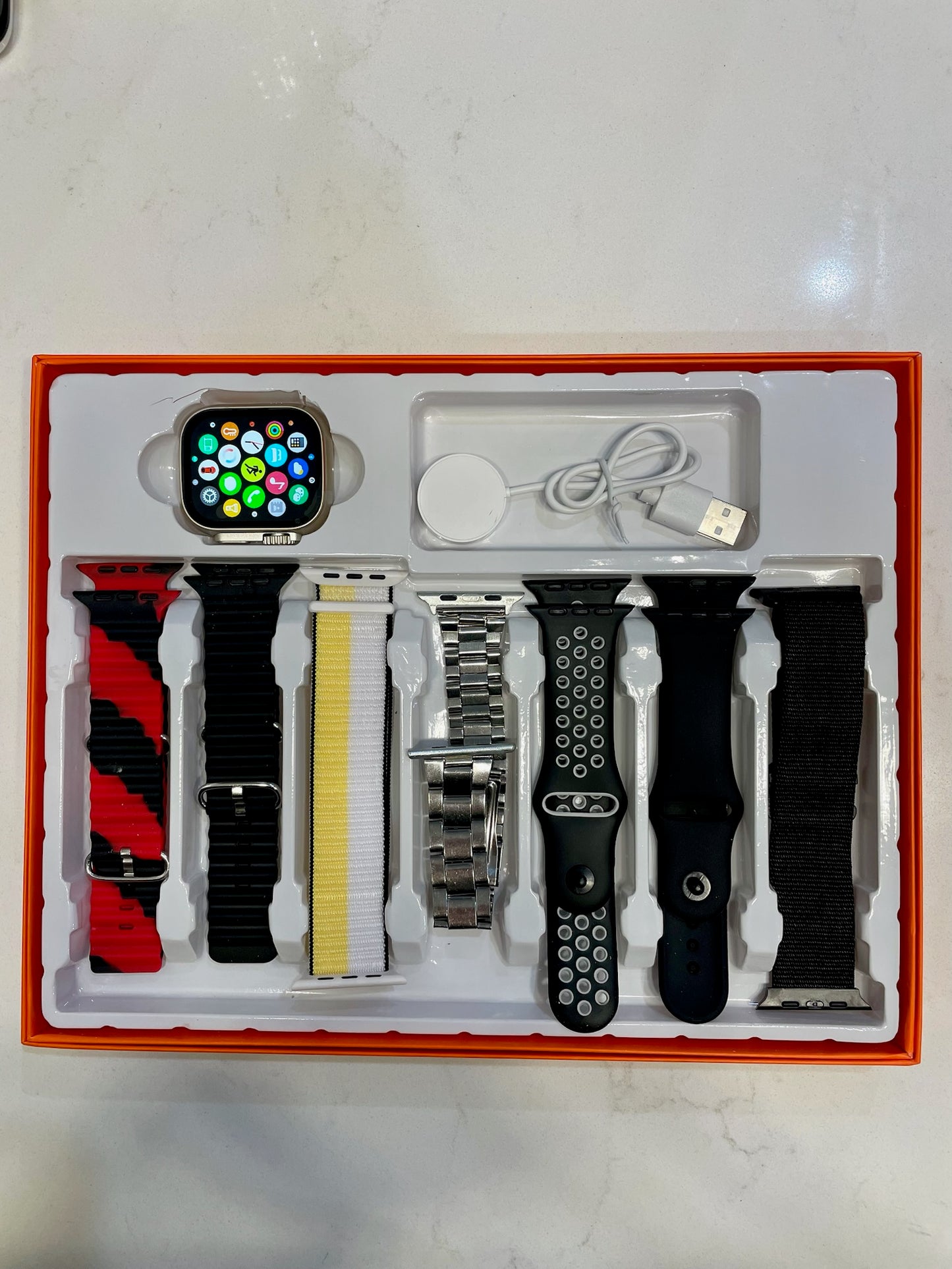 7 In 1 Ultra Smart Watch Set