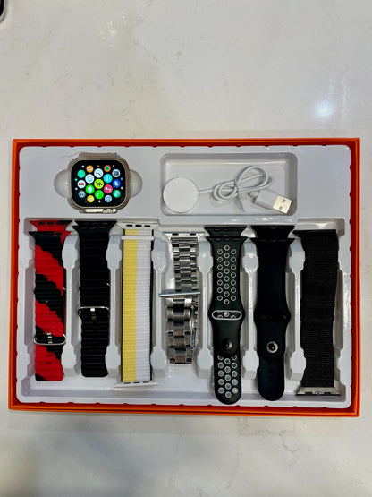 7 In 1 Ultra Smart Watch Set - SuperHub