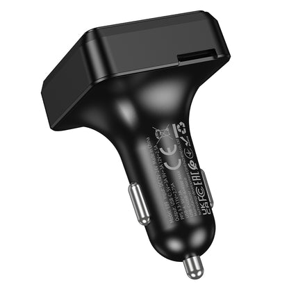 Hoco 45W FM Car Kit with PD+QC, LED Display (E89)