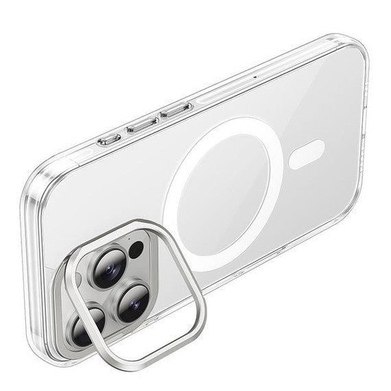 Magnetic Clear Case w/ 4 Corner Air Cushion (MAG) iphone 16 Pro - SuperHub