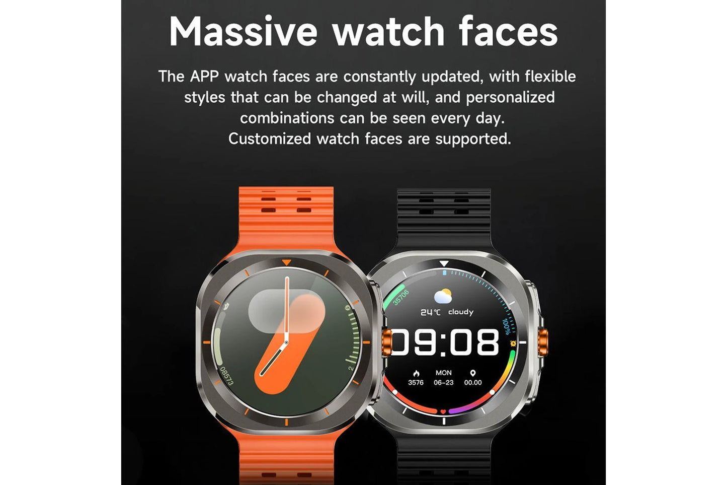 Z7 Ultra Watch with calling feature and fitness tracking