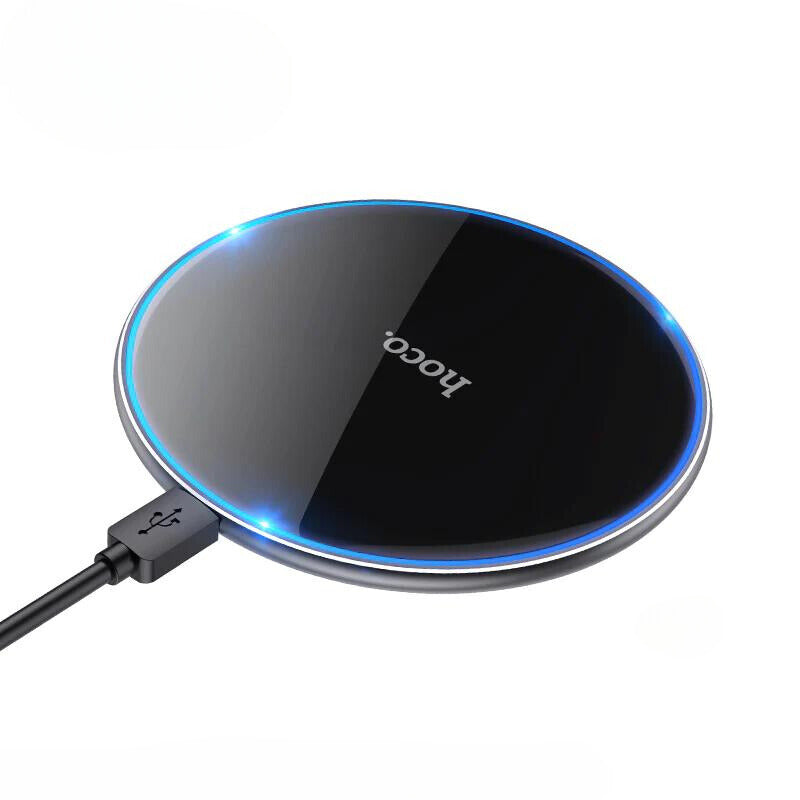 Hoco 15W Wireless Charger w/ LED Light - SuperHub