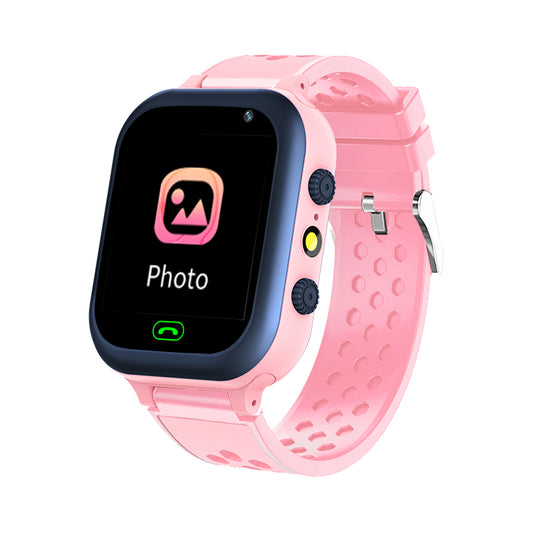 Kids Smart Watch - 2G , LBS Location Tracking, Calling and Text Notifications- pink - SuperHub