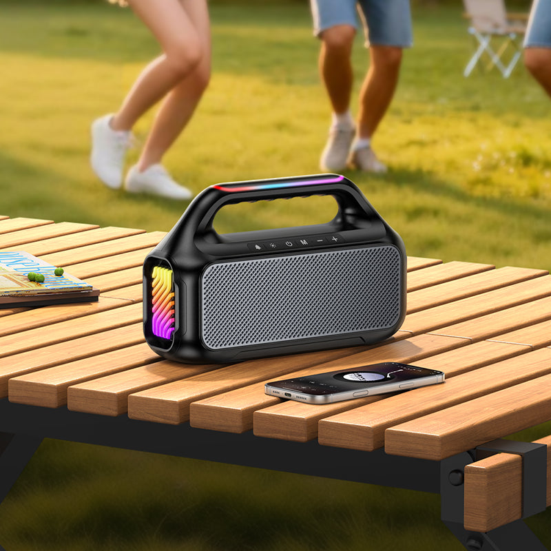 Hoco 30W Powerful Bluetooth Speaker with LED RGB Light (HC47)