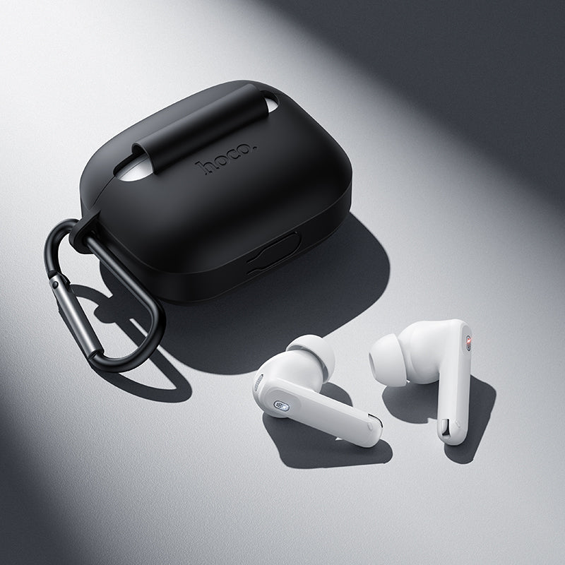 Hoco TWS Earbuds with 7 Hours, Carry Case and Snap Hook (EQ30)