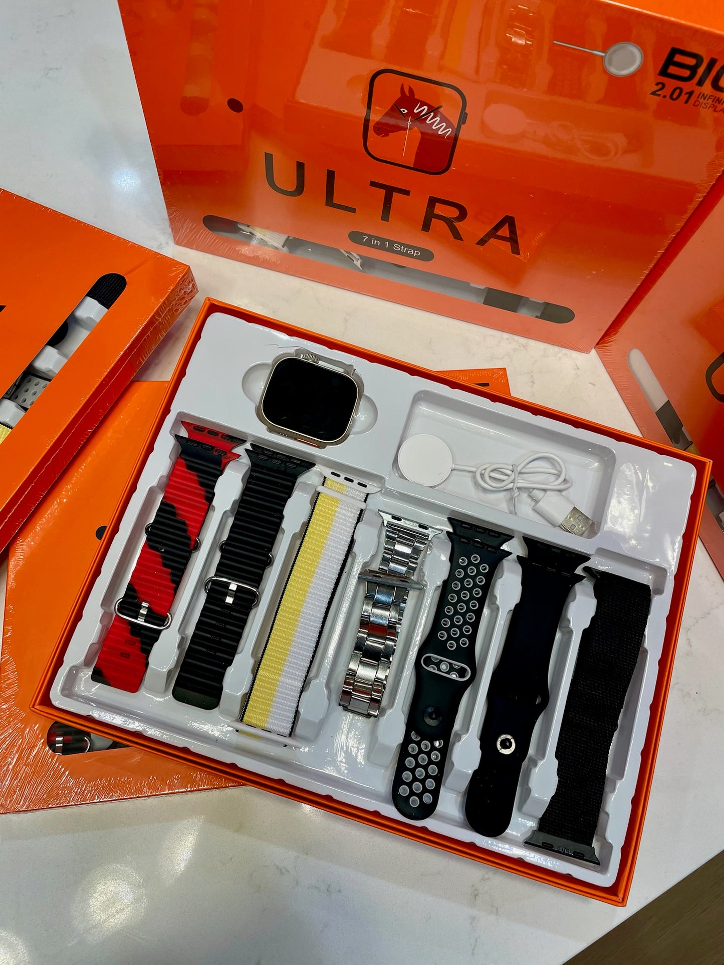 7 In 1 Ultra Smart Watch Set