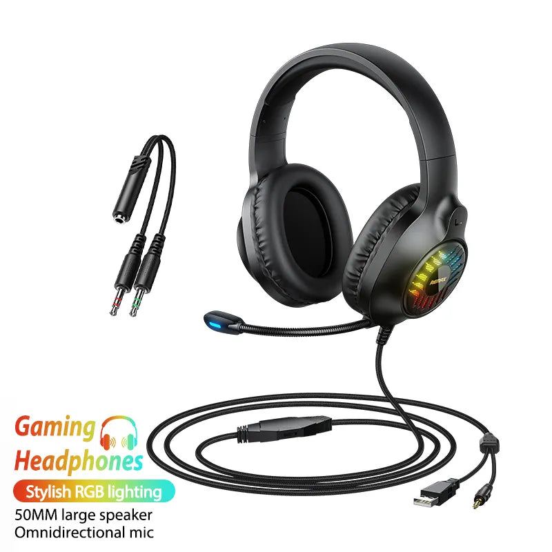 Remax Gaming Headset With LED - RM850 - SuperHub