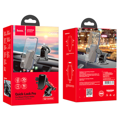 Quick-Lock Pro Car Mount Phone Holder (CAD30) - SuperHub